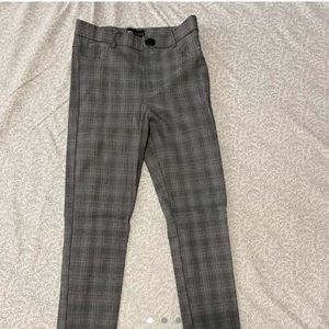 ZARA High Waisted Skinny Trousers